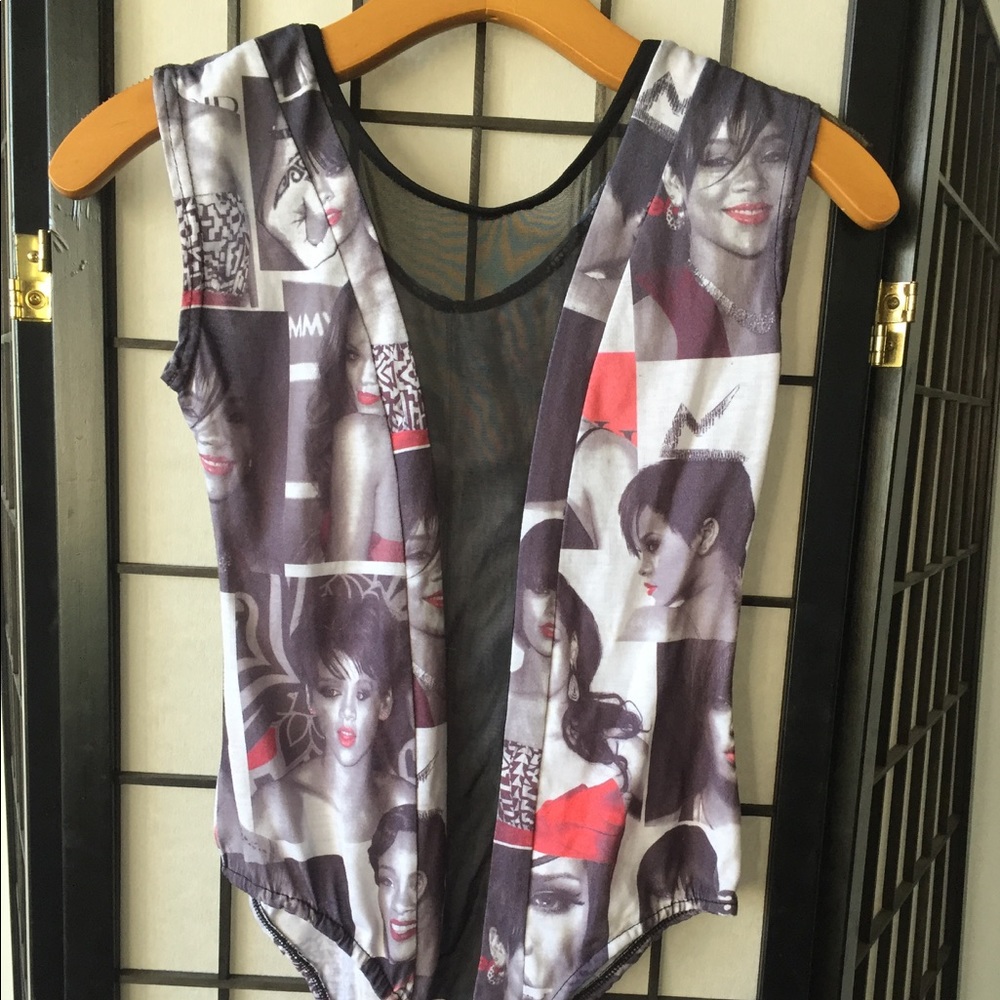 Rihanna Bodtsuit
